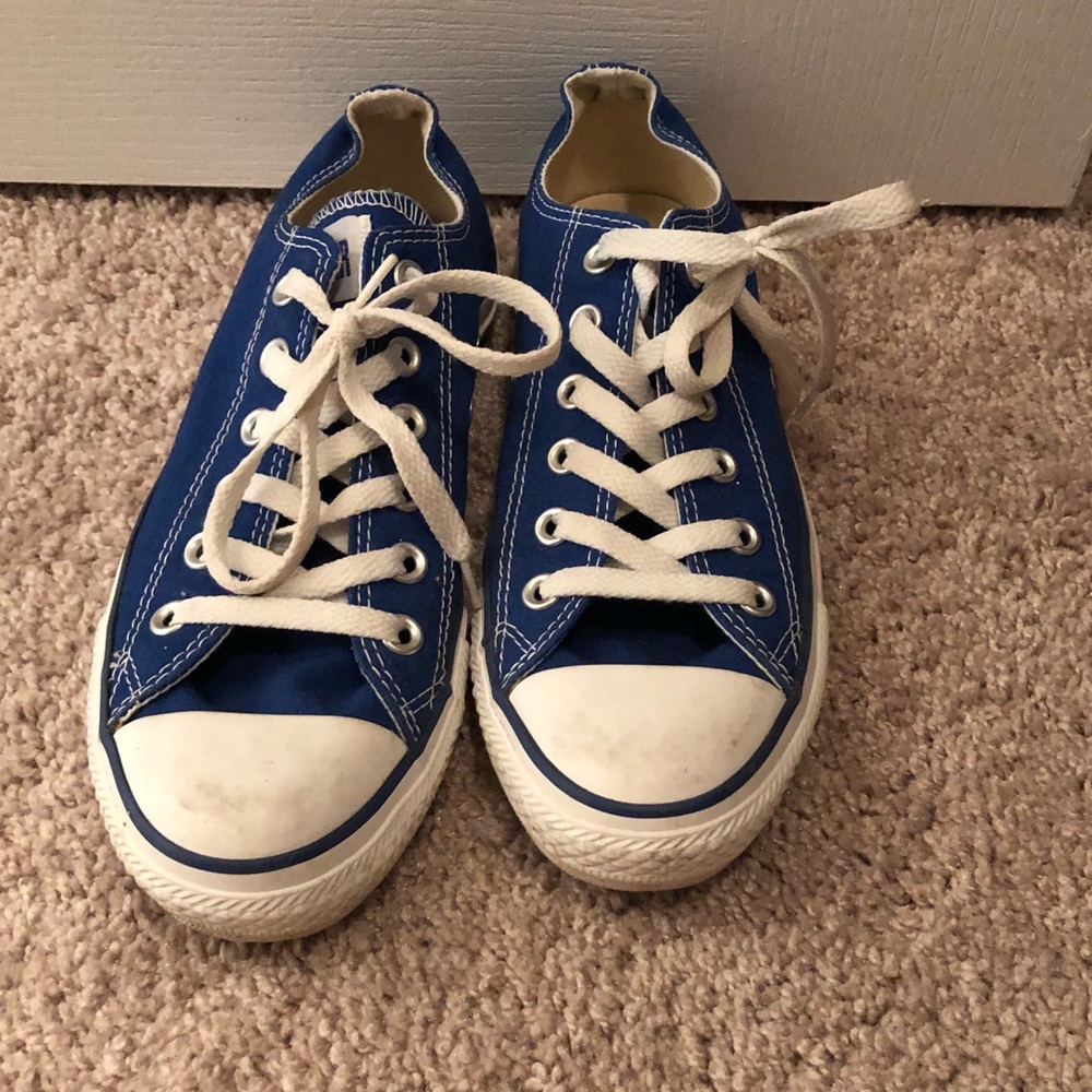 Royal Blue Converse!!